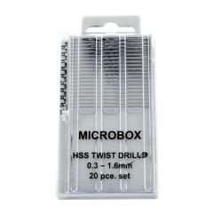 VALLEJO T01001 Zestaw wierteł (20 szt.) 0.3-1.6mm