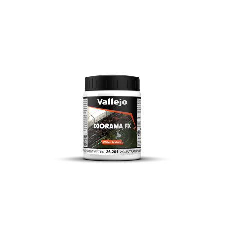 VALLEJO 26201 Water Textures 200 ml Transparent water