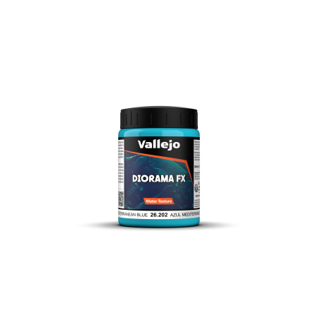 VALLEJO 26202 Water Textures 200 ml Mediterranean Blue