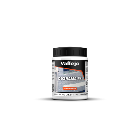 VALLEJO 26211 Ground Textures 200 ml White Stone Paste