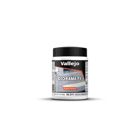 VALLEJO 26211 Ground Textures 200 ml White Stone Paste
