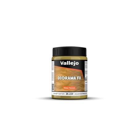 VALLEJO 26220 Diorama FX Water Text. Swamp Water - 200 ml