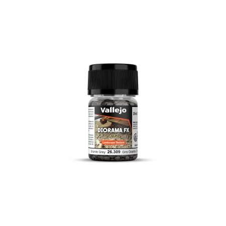 VALLEJO 26309 Diorama FX Lansc. Text. Granite Grey 2-5 mm -  35 ml