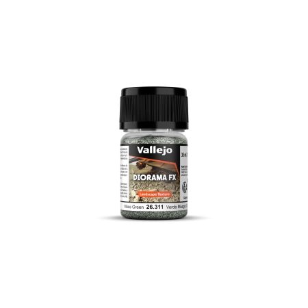 VALLEJO 26311 Diorama FX Lansc. Text. Moss Green 0,5 - 2 mm -  35 ml
