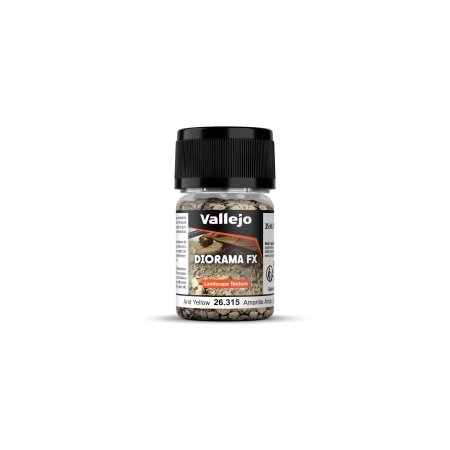 VALLEJO 26315 Diorama FX Lansc. Text. Arid Yellow 2 - 5 mm -  35 ml