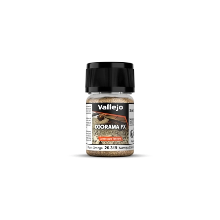 VALLEJO 26319 Diorama FX Lansc. Text. Warm Orange 0,1 - 0,6 mm -  35 ml