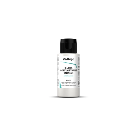 VALLEJO 26650 Polyurethane Gloss Varnish 60 ml
