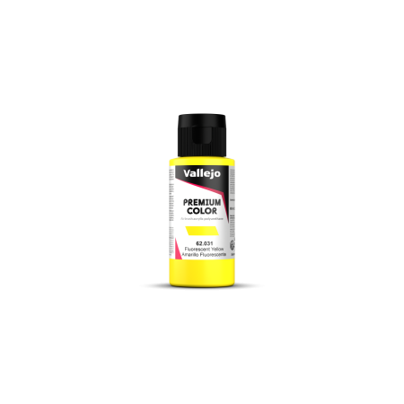 VALLEJO 62031 Premium Color 031-60 ml Yellow Fluo