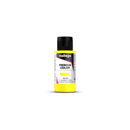 VALLEJO 62031 Premium Color 031-60 ml Yellow Fluo
