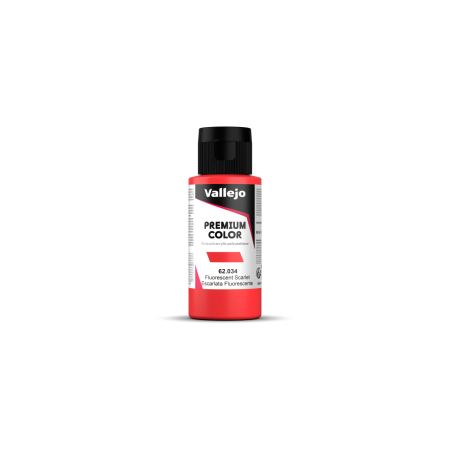 VALLEJO 62034 Premium Color 034-60 ml Scarlet Fluo
