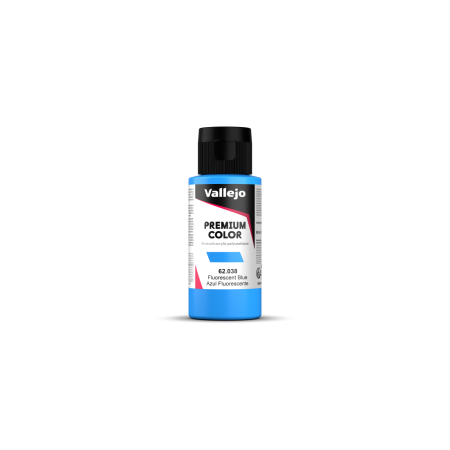 VALLEJO 62038 Premium Color 038-60 ml Blue Fluo