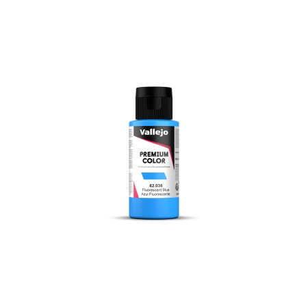 VALLEJO 62038 Premium Color 038-60 ml Blue Fluo