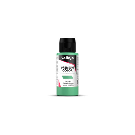 VALLEJO 62047 Premium Color 047-60 ml Metallic Green