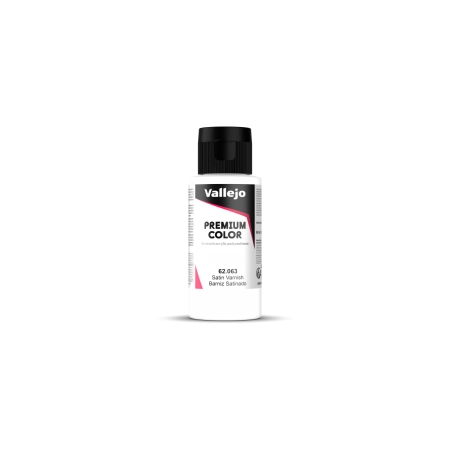VALLEJO 62063 Premium Color 063-60 ml Satin Varnish