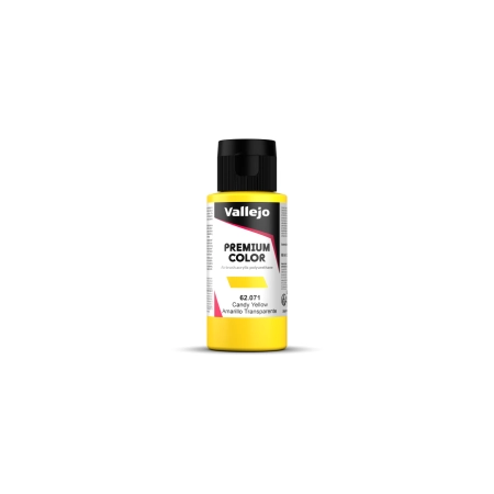 VALLEJO 62071 Premium Color 071-60 ml Candy Yellow