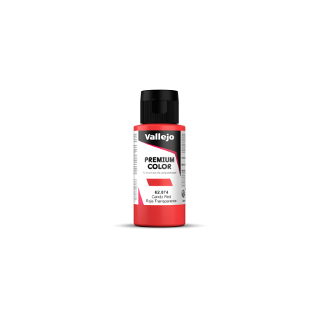 VALLEJO 62074 Premium Color 074-60 ml Candy Red