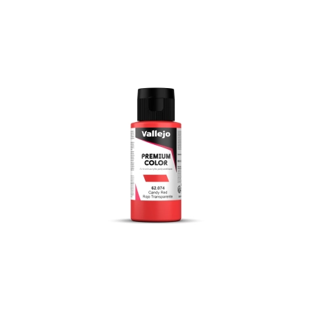 VALLEJO 62074 Premium Color 074-60 ml Candy Red