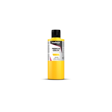 VALLEJO 63003 Premium Color 003-200 ml Basic Yellow