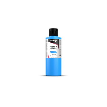 VALLEJO 63038 Premium Color 038-200 ml Blue Fluo