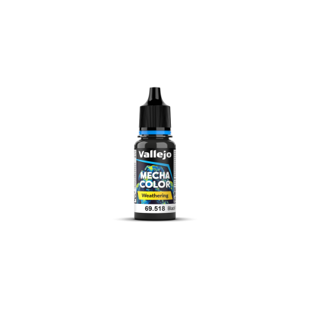 VALLEJO 69518 Mecha Color 18 ml Black Wash