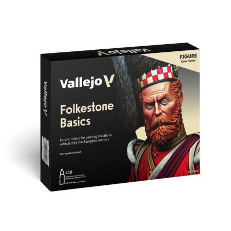 VALLEJO 70101 Model Color Zestaw 16 farb - Folkstone Basics
