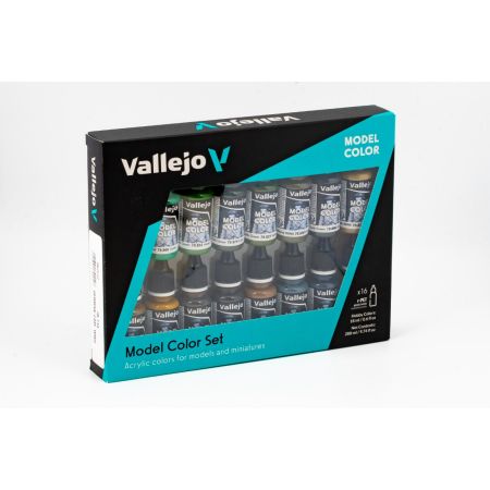 VALLEJO 70114 Model Color Zestaw 16 farb - German Camo