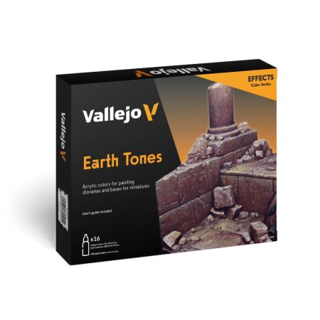 VALLEJO 70141 Model Color Zestaw 16 farb - Earth Tones