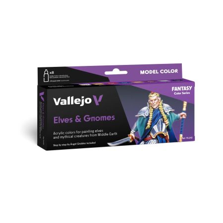 VALLEJO 70242 Model Color Zestaw 8 farb - Elves & Gnomes