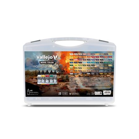 VALLEJO 70254 Model Color Combination Case 80 kolorów