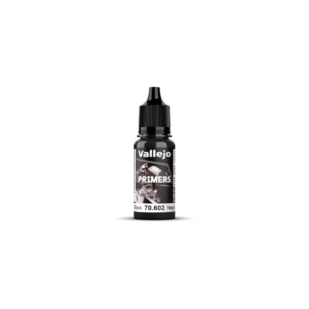 VALLEJO 70602 Primer 18 ml Black
