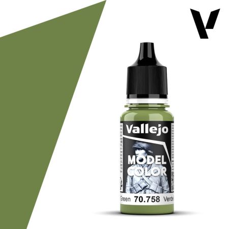 VALLEJO 70758 Model Color 085 - Bright Green - 18 ml