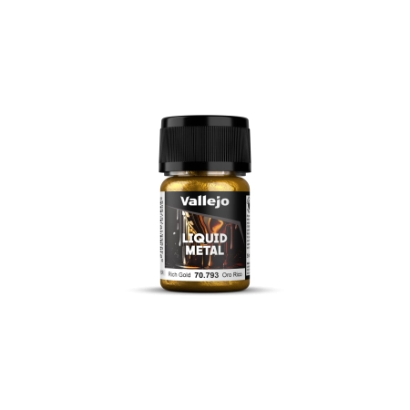 VALLEJO 70793 Liquid Metal Rich Gold - 35 ml