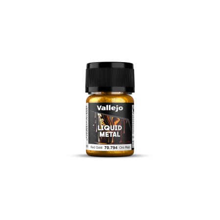 VALLEJO 70794 Liquid Metal Red Gold - 35 ml