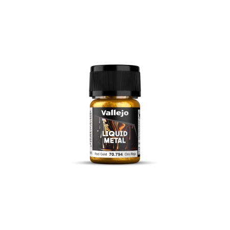VALLEJO 70794 Liquid Metal Red Gold - 35 ml