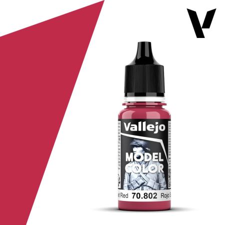 VALLEJO 70802 Model Color 045 - Sunset Red - 18 ml