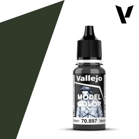 VALLEJO 70897 Model Color 098 - 897-17 ml Bronze Green
