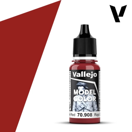 VALLEJO 70908 Model Color 033 - Carmine Red - 18 ml