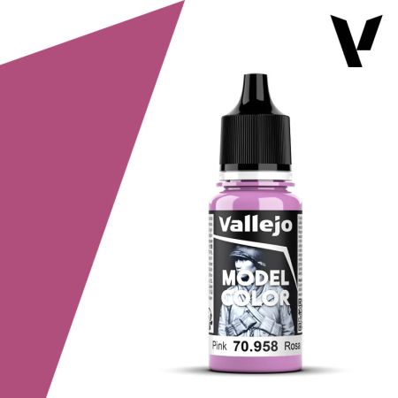 VALLEJO 70958 Model Color 043 - Pink - 18 ml
