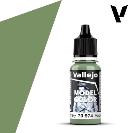 VALLEJO 70974 Model Color 076 - Green Sky - 18 ml