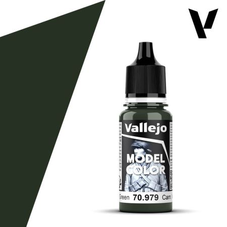 VALLEJO 70979 Model Color 089 - German Cam. Dark Green - 18 ml