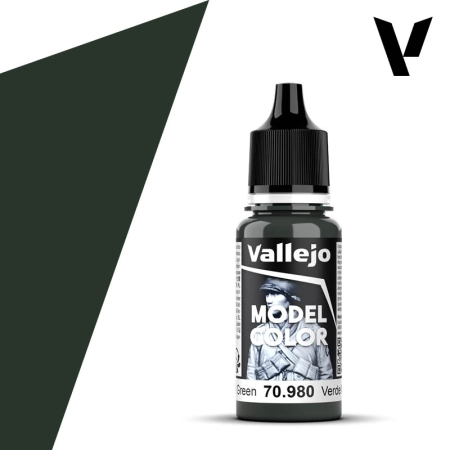 VALLEJO 70980 Model Color 080 - Black Green - 18 ml
