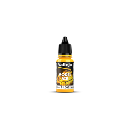 VALLEJO 71002 Model Air 002-18 ml Medium Yellow