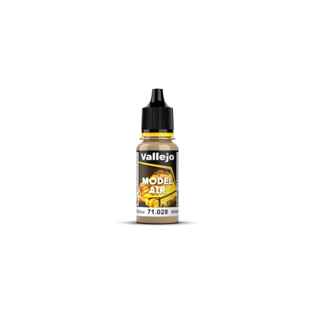 VALLEJO 71028 Model Air 028-18 ml Sand Yellow