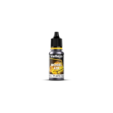 VALLEJO 71073 Model Air 073-18 ml Black Metal