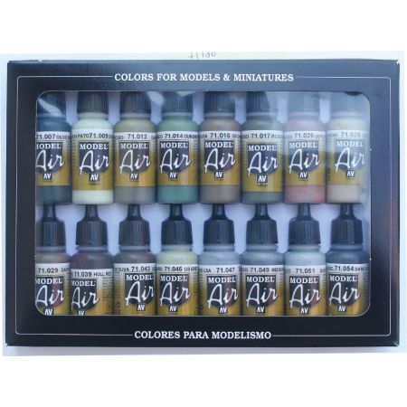 VALLEJO 71180 Model Air Zestaw 16 farb - Allied WWII
