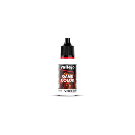 VALLEJO 72001 Game Color 18 ml Dead White