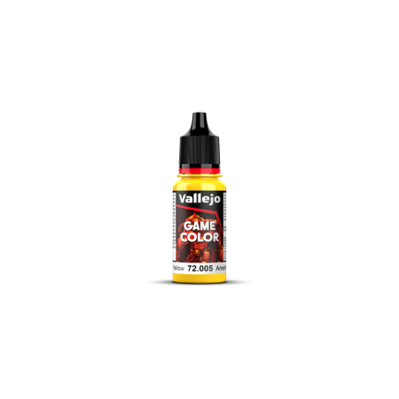 VALLEJO 72005 Game Color 18 ml Moon Yellow