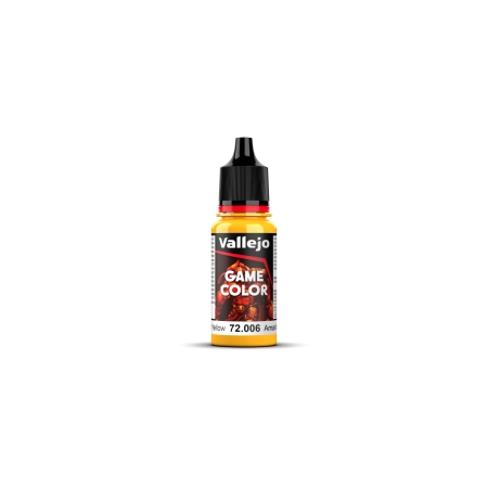 VALLEJO 72006 Game Color 18 ml Sun Yellow