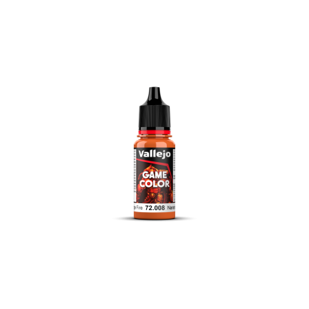 VALLEJO 72008 Game Color 18 ml Orange Fire