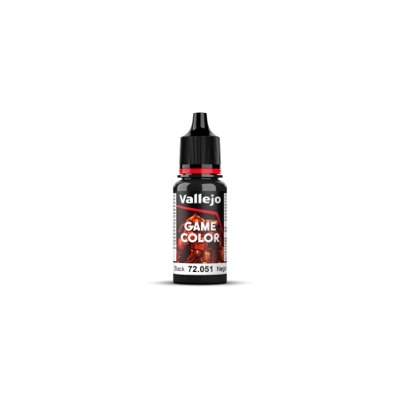 VALLEJO 72051 Game Color 18 ml Black